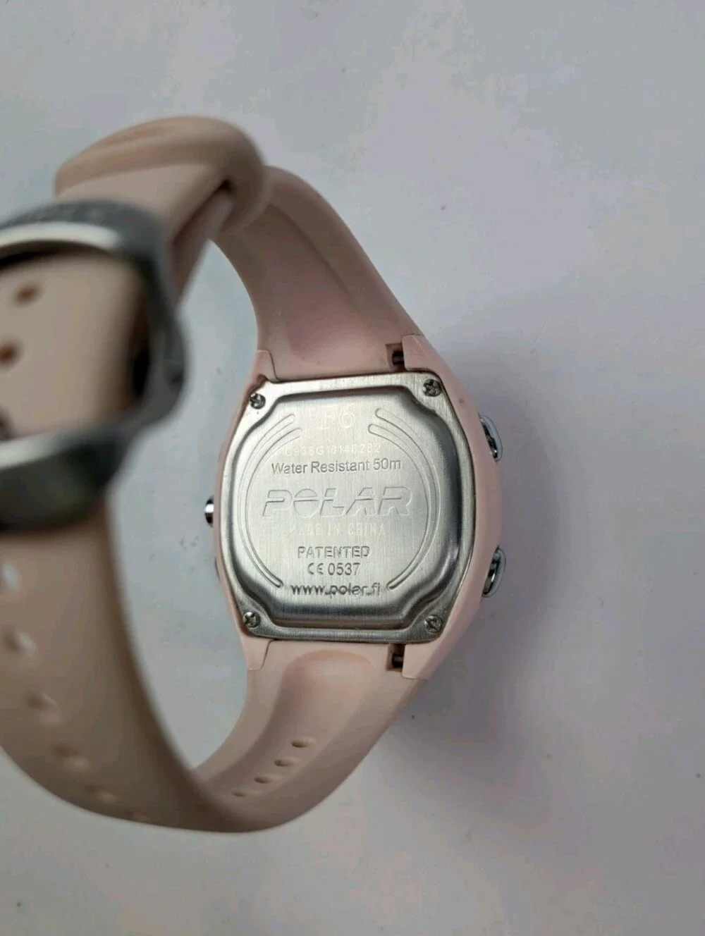 Polar F6 Heart Rate Monitor Fitness Watch New Battery Pink Original Box Manual